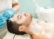 Limpieza facial hombre con barba