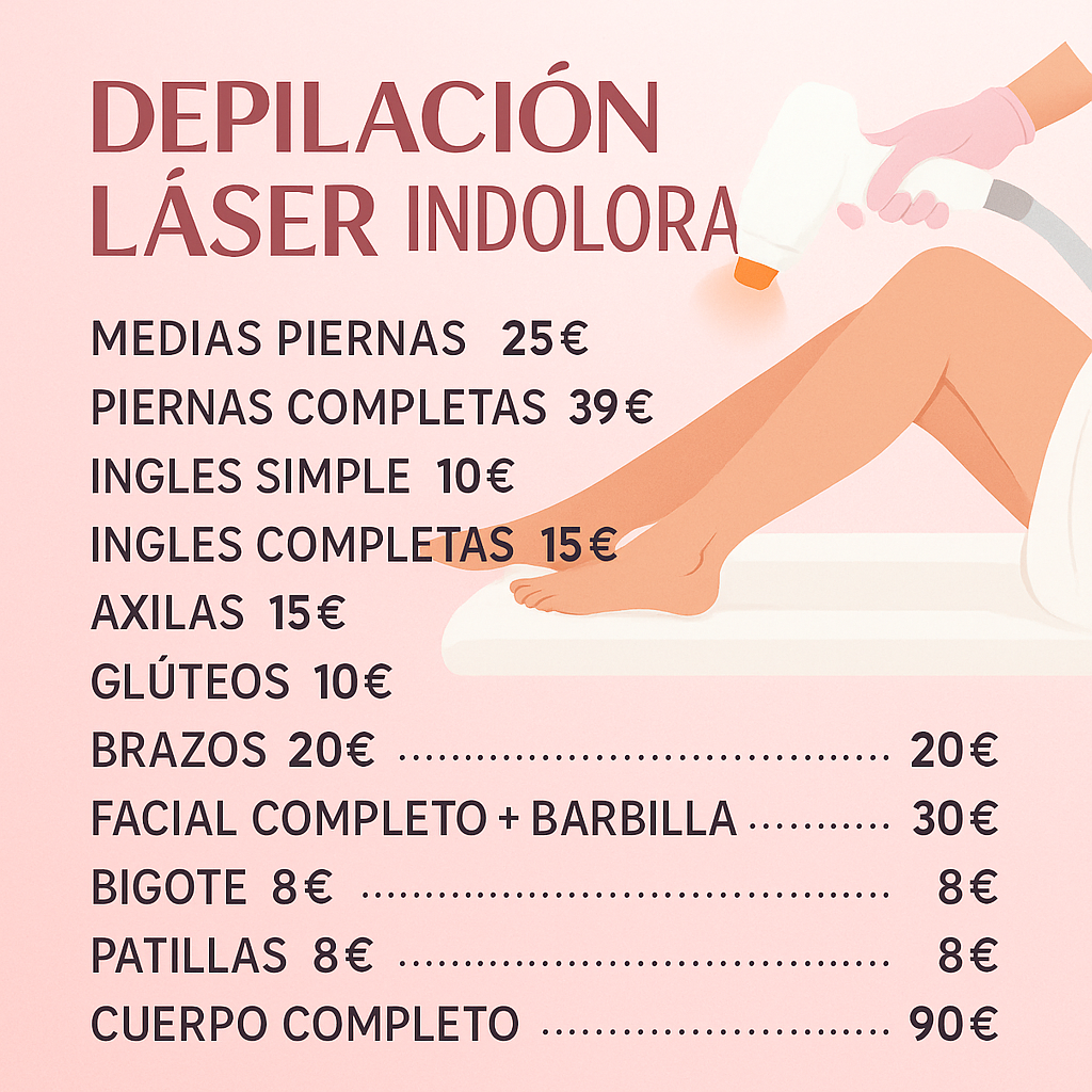 precio depilación láser sevilla
