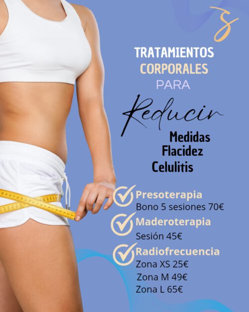 lista de precio de Tratamientos corporales no invasivos Presoterapia Maderoterapia y radiofrecuencia