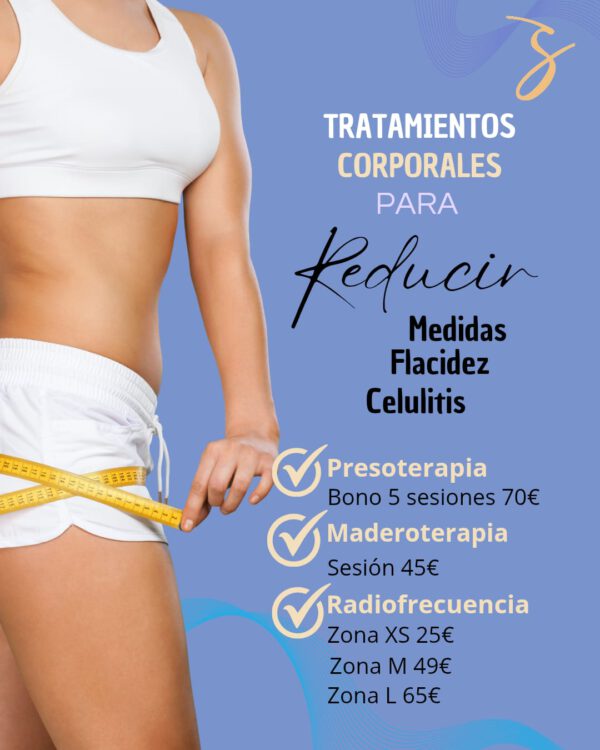lista de precio de Tratamientos corporales no invasivos Presoterapia Maderoterapia y radiofrecuencia